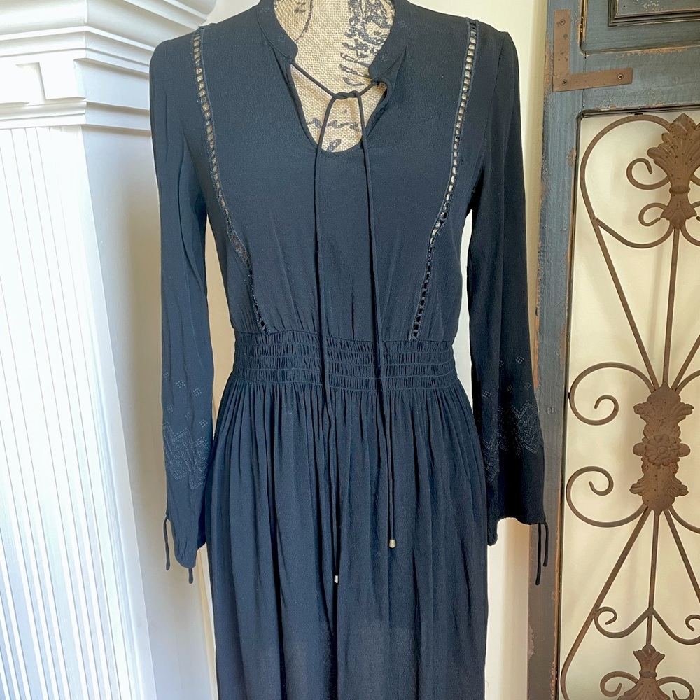 Claudie Pierlot black long sleeve dress